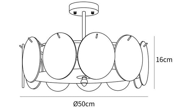 Sue-Anne Ceiling Lamp