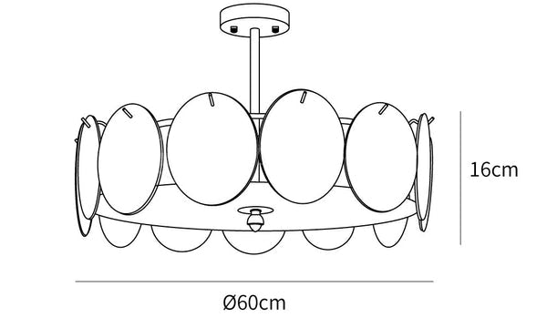 Sue-Anne Ceiling Lamp